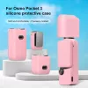 PULUZ conjunto de mala de proteção 6-em-1 para DJI Osmo Pocket 3 - rosa TPU/PU