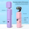 PULUZ conjunto de mala de proteção 6-em-1 para DJI Osmo Pocket 3 - rosa TPU/PU