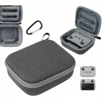 SUNNYLIFE Capa de proteção para comandos DJI RC, RC 2, RC-N1, RC-N2, RC-N3 - Caixa rígida EVA preta