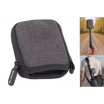 SUNNYLIFE Bolsa de transporte rígida mini para DJI Osmo Pocket 3 - preto