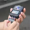 SUNNYLIFE Adaptador magnético de libertação rápida com rosca de 1/4 polegadas e suporte GoPro para DJI Osmo Action 5 Pro / 4 / 3, AD017-T