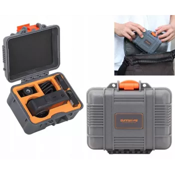 SUNNYLIFE Mala rígida de proteção à prova de água mini para DJI Osmo 360 / AQX-21-GY