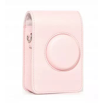 LOVEINSTANT Bolsa capa estojo para Fujifilm Instax Mini Evo rosa vertical