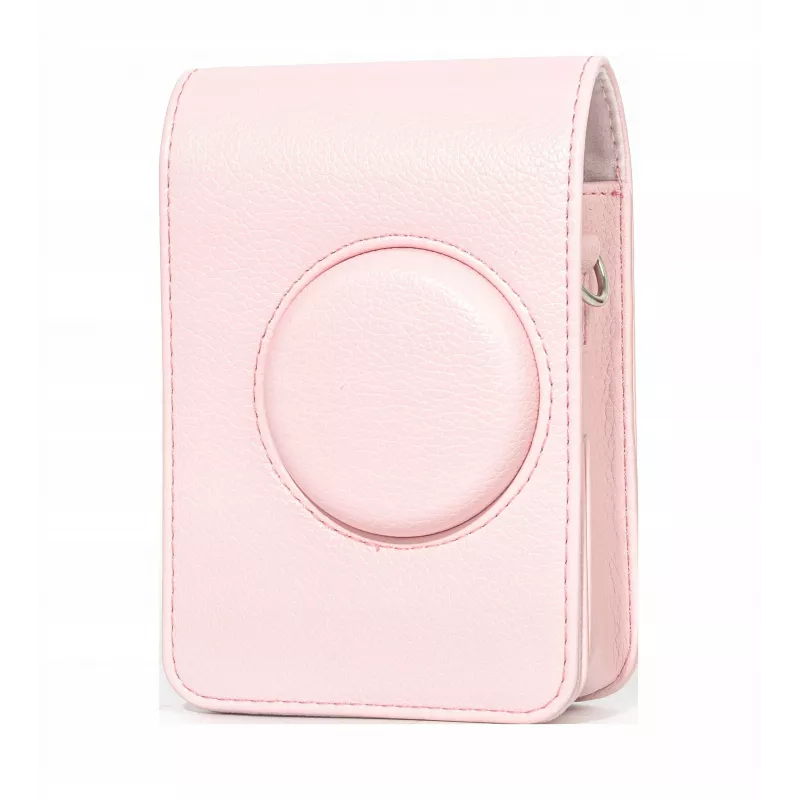 LOVEINSTANT Bolsa capa estojo para Fujifilm Instax Mini Evo rosa vertical