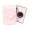 LOVEINSTANT Bolsa capa estojo para Fujifilm Instax Mini Evo rosa vertical