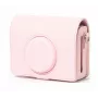 LOVEINSTANT Bolsa capa de proteção para Fujifilm Instax Mini Evo - rosa / horizontal