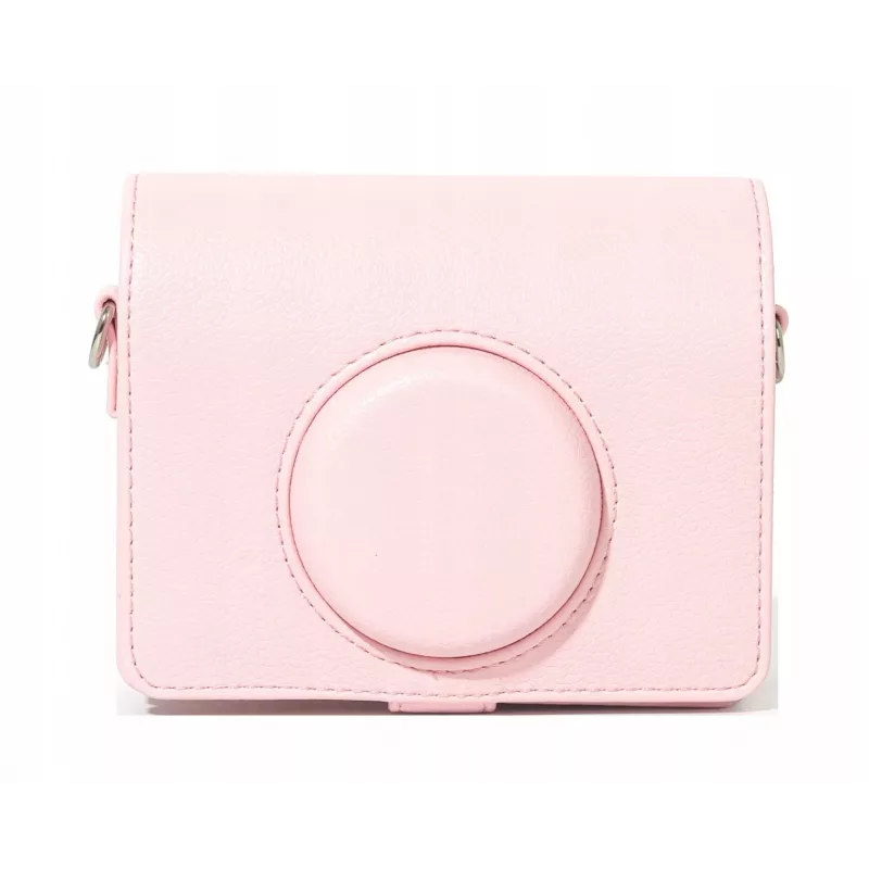 LOVEINSTANT Bolsa capa de proteção para Fujifilm Instax Mini Evo - rosa / horizontal
