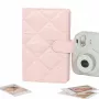 Álbum LOVEINSTANT para 108 fotos compatível com Fujifilm Instax Mini 12 40 11 9 8 7 Evo Liplay Link / Rosa acolchoado