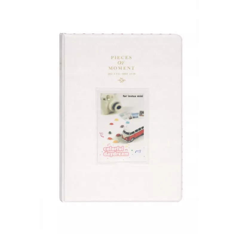 Álbum de fotos LOVEINSTANT para 128 cópias para Fujifilm Instax Mini 99 12 40 11 41 Evo LiPlay Link / Branco