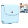 Bolsa de armazenamento de fotos LOVEINSTANT para Fujifilm Instax Square - Azul