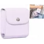 Capa de álbum de fotos LOVEINSTANT para Fujifilm Instax Square e cópias Mini – Roxo, 64 fotos