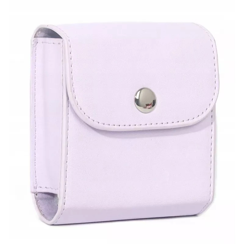 Capa de álbum de fotos LOVEINSTANT para Fujifilm Instax Square e cópias Mini – Roxo, 64 fotos