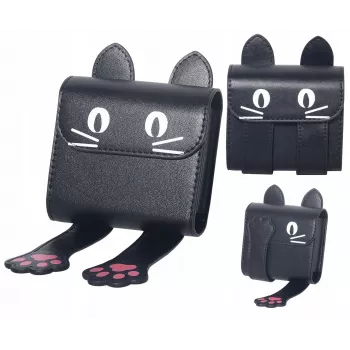 LOVEINSTANT Bolsa para Fotos Instax Square Mini, compatível com Fuji SQ1 SQ6 99 41 40 12 11, Black Cat