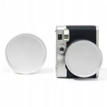 Tampa de objetiva protetora LOVEINSTANT para Fujifilm Instax Mini 90 Neo Classic - Prateado