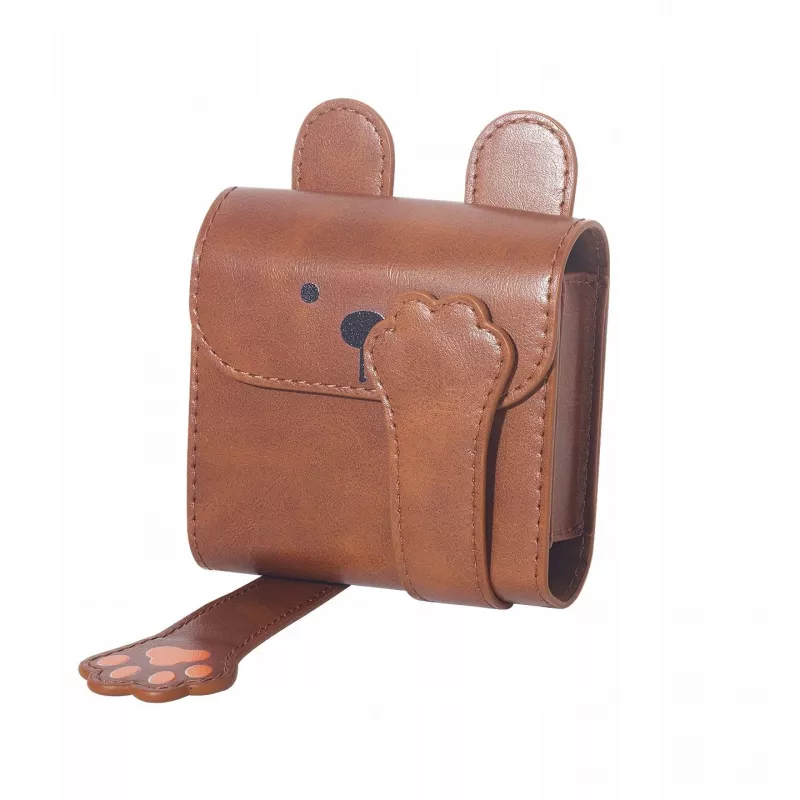 Álbum de fotos LOVEINSTANT para Fujifilm Instax Square e Mini - Design urso castanho, 64 fotos