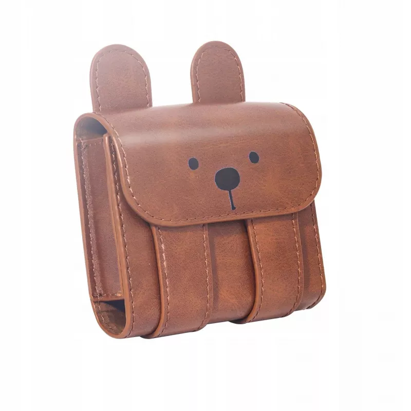 Álbum de fotos LOVEINSTANT para Fujifilm Instax Square e Mini - Design urso castanho, 64 fotos