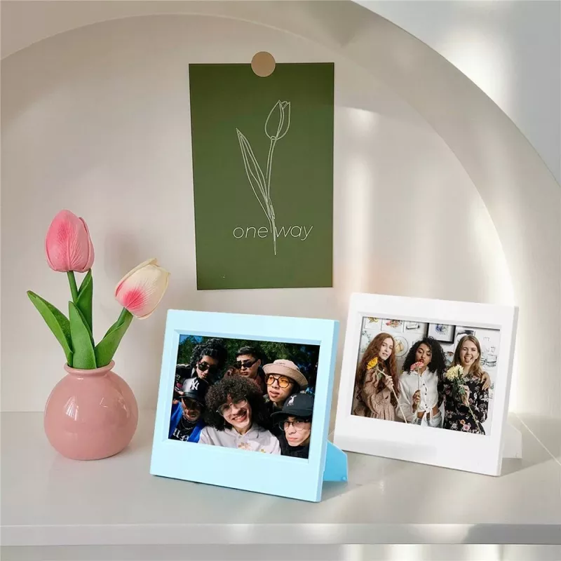 Conjunto LOVEINSTANT de 7 molduras coloridas para filme instantâneo Polaroid I-Type, 600, SX-70