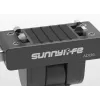 Suporte magnético de libertação rápida SUNNYLIFE com parafuso de 1/4 polegadas para Insta360 X4, X3, Ace Pro e mais - Preto (AD136-D)