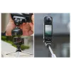 Suporte magnético de libertação rápida SUNNYLIFE com parafuso de 1/4 polegadas para Insta360 X4, X3, Ace Pro e mais - Preto (AD136-D)
