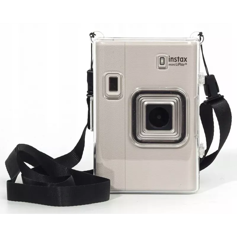 LOVEINSTANT Estojo e Álbum de Fotografias para Fuji Instax Mini LiPlay – Preto