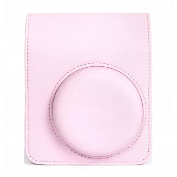 LOVEINSTANT Bolsa para Câmara e Conjunto com Álbum de Fotos para Fujifilm Instax Mini 13 - Rosa
