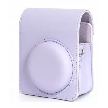 LOVEINSTANT Bolsa para Câmara e Conjunto com Álbum de Fotos para Fujifilm Instax Mini 13 - Lilás