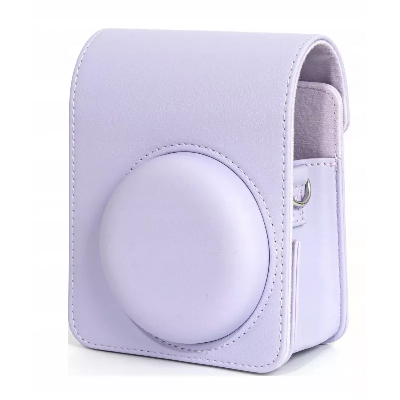 LOVEINSTANT Bolsa para Câmara e Conjunto com Álbum de Fotos para Fujifilm Instax Mini 13 - Lilás