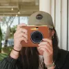 LOVEINSTANT Capa Bolsa Estojo para Kodak Mini Shot 3 Era MS300 Câmara Instantânea - Castanho