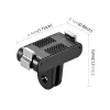 PULUZ Suporte Magnético de Libertação Rápida com Suporte GoPro para DJI Osmo Action 6 / Nano / Puluz / PU1079B