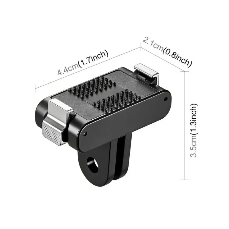 PULUZ Suporte Magnético de Libertação Rápida com Suporte GoPro para DJI Osmo Action 6 / Nano / Puluz / PU1079B