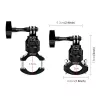 PULUZ PU796B Suporte de Guiador 360° para Mota/Bicicleta para GoPro SJCAM Xiaomi DJI