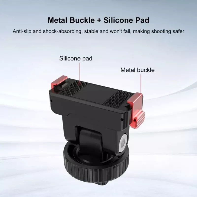 PULUZ PU1071B Suporte magnético de libertação rápida 1/4 e ISO para DJI Osmo Action 6 / Nano