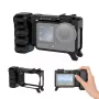 PULUZ Suporte de Moldura + Punho + Adaptador de Sapata Fria para DJI Osmo Action 6 / PU1096B