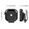 PULUZ PU1089B Suporte com clipe para chapéu para Insta360 GO Ultra