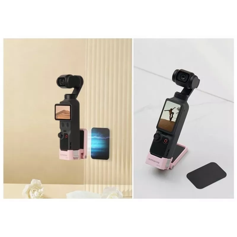 SUNNYLIFE Adaptador de Montagem Magnético 1/4 de Polegada para DJI Osmo Pocket 3 - Preto