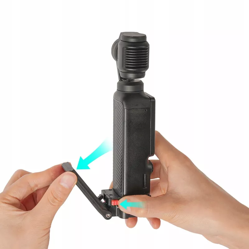 SUNNYLIFE Adaptador de Montagem Magnético 1/4 de Polegada para DJI Osmo Pocket 3 - Preto