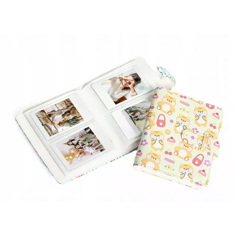 LOVEINSTANT Álbum de Fotos 64x para Fujifilm Instax Mini 99 41 12 40 11 Evo Liplay Link / Bears - Picnic