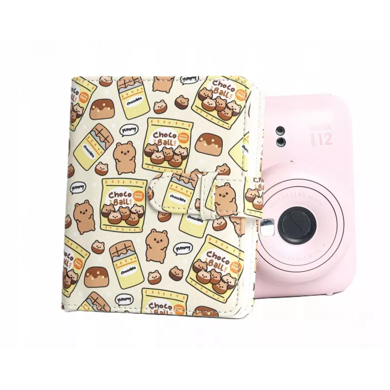LOVEINSTANT Álbum de Fotos 64 Fotos para Fujifilm Instax Mini 99 41 12 40 11 Evo Liplay Link / Ursos de Chocolate