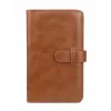 LOVEINSTANT Kit 4 em 1: Bolsa para Câmara, Álbum de Fotos, Caixa de Armazenamento, Autocolantes para Fuji Instax Mini 41 - Castanho