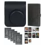 LOVEINSTANT Conjunto de Acessórios 4 em 1 para Fujifilm Instax Mini 41 - Bolsa Preta, Álbum, Molduras e Autocolantes