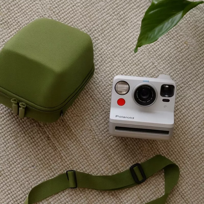 LOVEINSTANT Capa protetora para Polaroid Now, Now+, OneStep+, VF 2 - verde