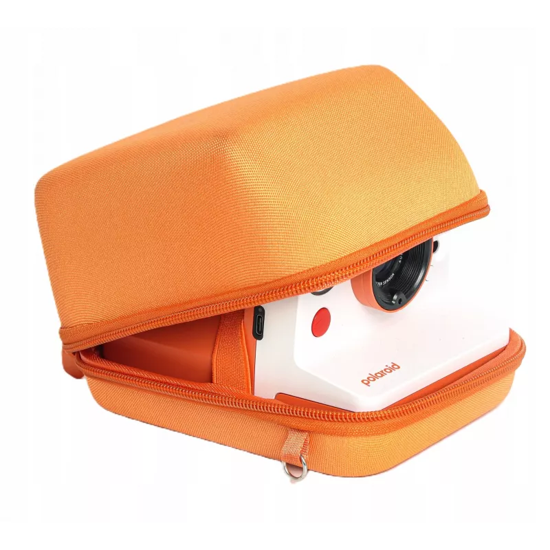 LOVEINSTANT Bolsa de transporte protetora para Polaroid Now, Now+, Onestep+, VF 2 - laranja
