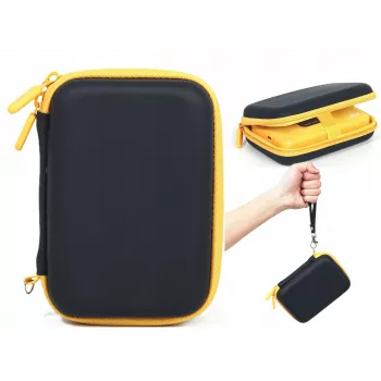 LOVEINSTANT Capa protetora para Fujifilm Instax Mini Evo, LiPlay, Link, Kodak Mini Shot 2 - preto