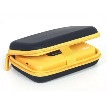 LOVEINSTANT Capa protetora para Fujifilm Instax Mini Evo, LiPlay, Link, Kodak Mini Shot 2 - preto