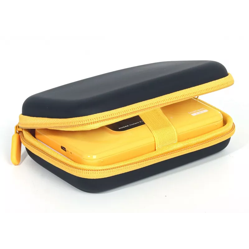LOVEINSTANT Capa protetora para Fujifilm Instax Mini Evo, LiPlay, Link, Kodak Mini Shot 2 - preto