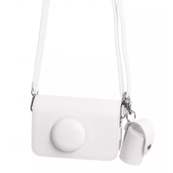 LOVEINSTANT Bolsa para câmara para Kodak Ektar H35 / H35N / Ultra F9, branco