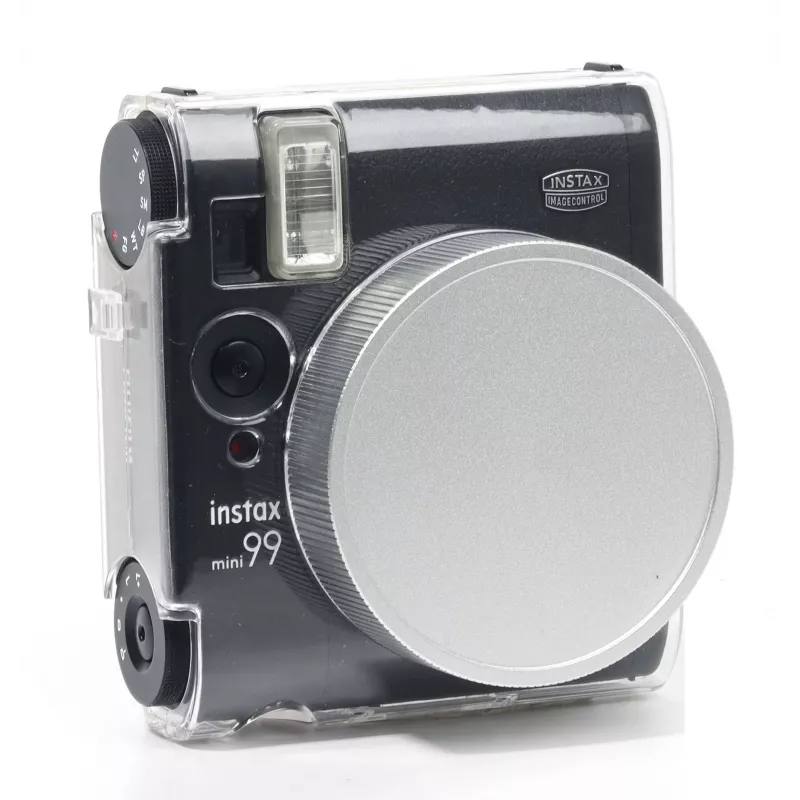 LOVEINSTANT Tampa protetora da objetiva para câmara Fujifilm Instax Mini 99 - prateado