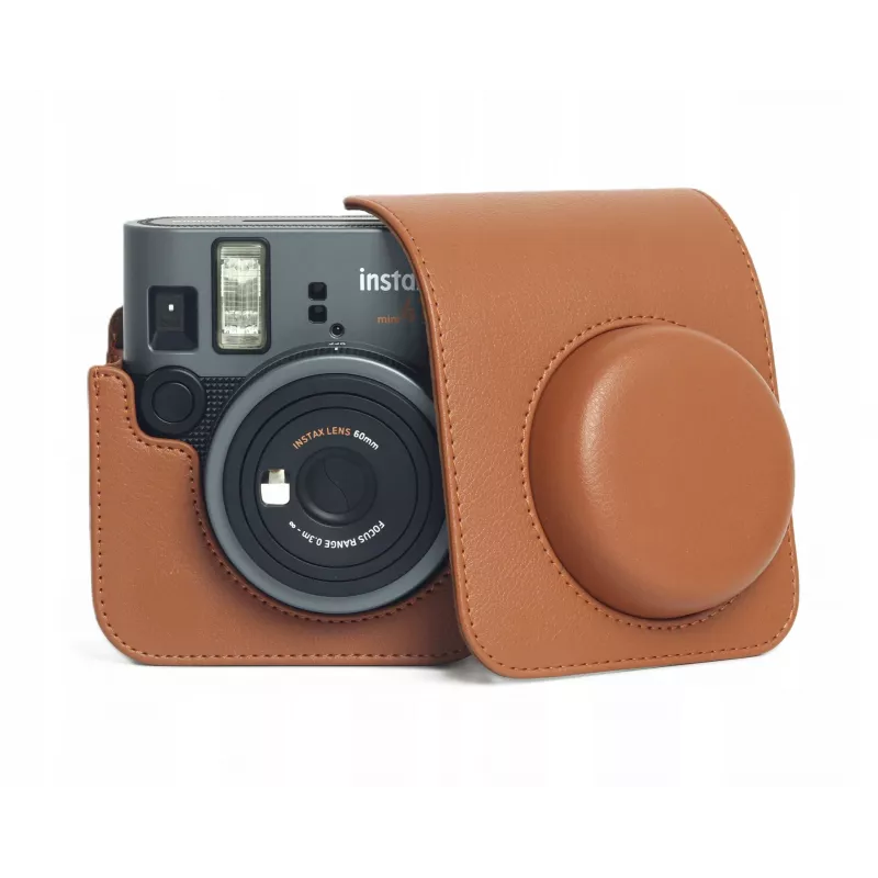 LOVEINSTANT Capa para câmara Fujifilm Instax Mini 41, castanho