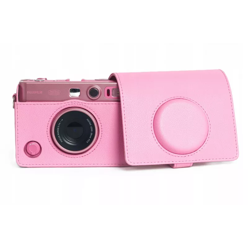 LOVEINSTANT Capa bolsa para Fujifilm Instax Mini Evo, rosa