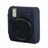 LOVEINSTANT Capa protetora de silicone para Fujifilm Instax Mini 99 - azul-marinho